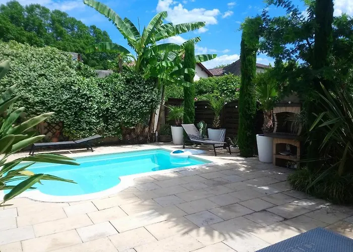 Nocleg ze śniadaniem Le Patio D'olivier Lalinde